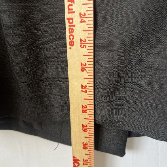 H&M Women's Black Single-Breasted Blazer Jacket Career Classic Workwear Size L - Picture 8 of 9